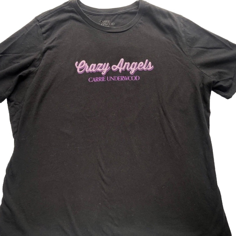 Carrie Underwood Crazy Angels 2022 Black T-shirt XL
